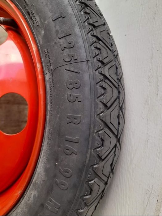 Roda suplente 16 4x108 Peugeot, Citroen jante emergência Pneu fino PSA