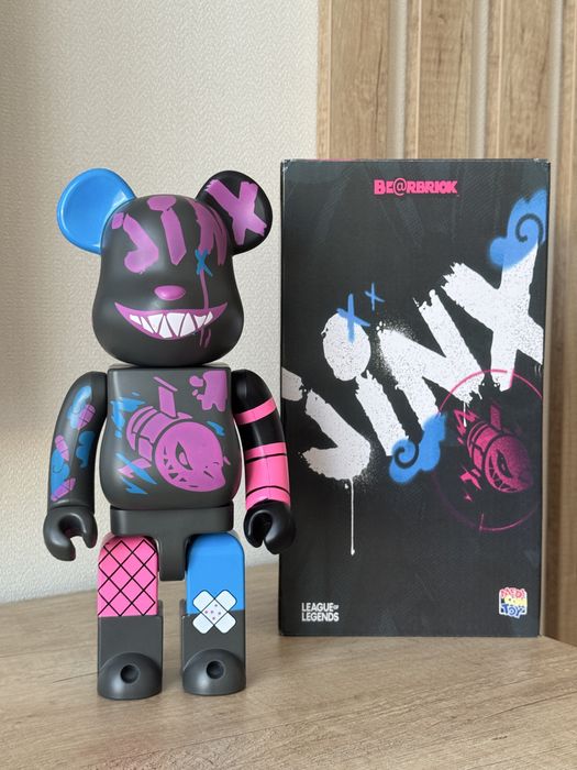 Фігурка Bearbrick Jinx Violent Bear 400%