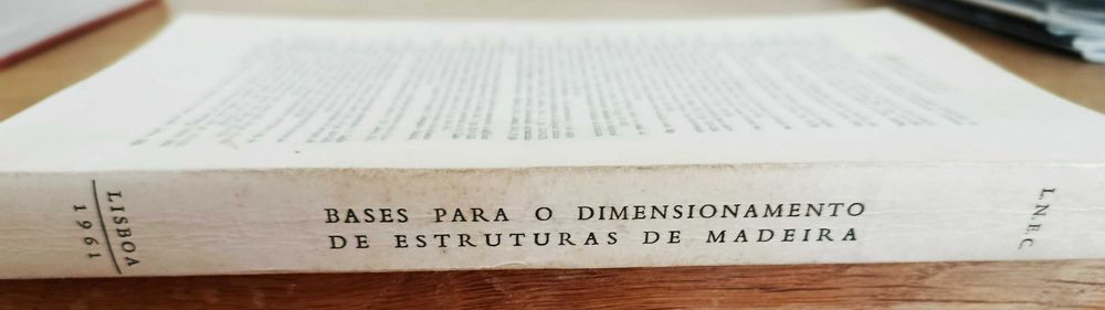 Bases para o Dimensionamento de Estruturas de Madeira - Tomás Mateus - LNEC