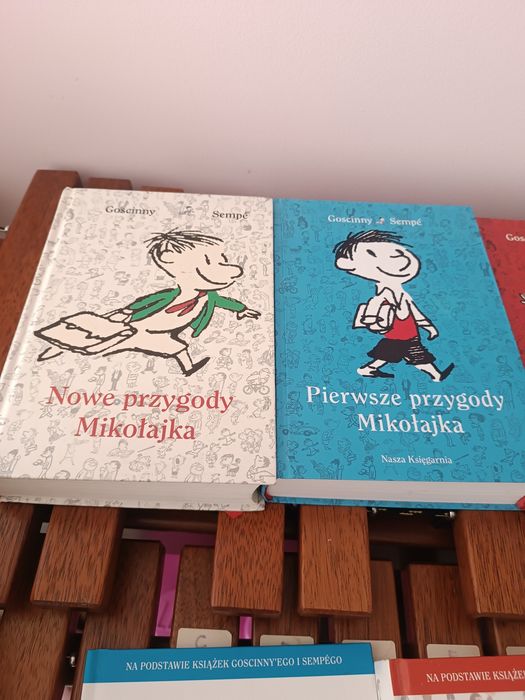 Książki o przygodach Mikołajka Mikołajek - 7 szt