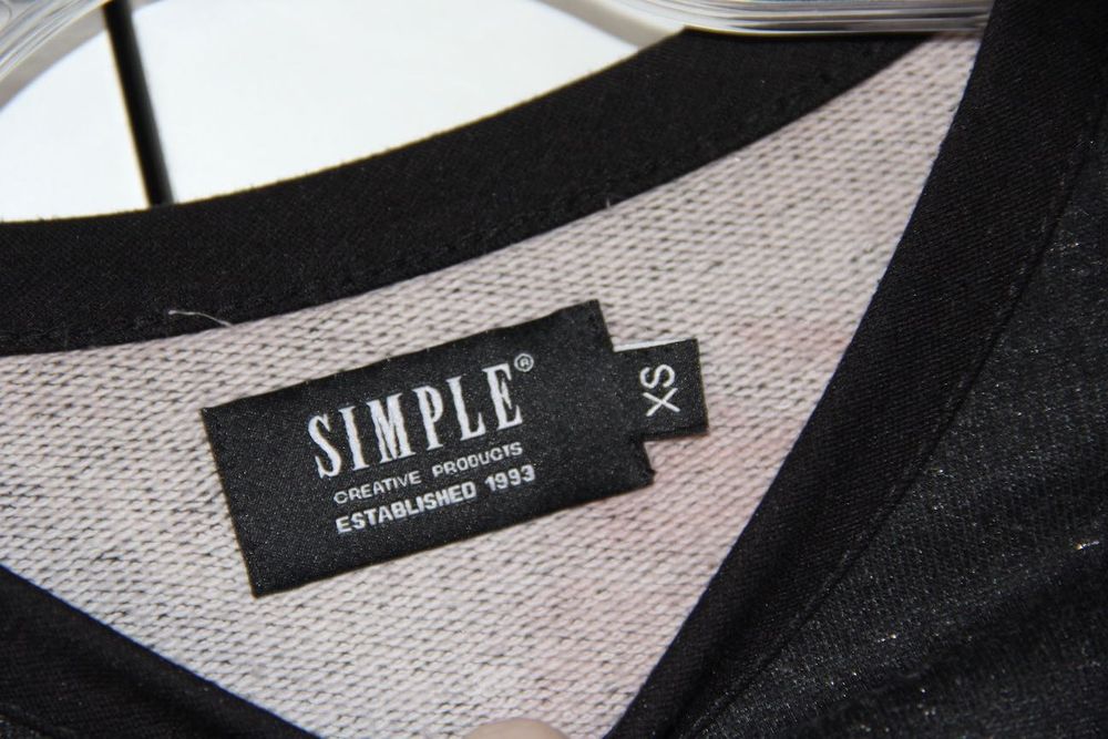 simple bluza bluzka koszula dres koszulka sweter xs s 34 36
