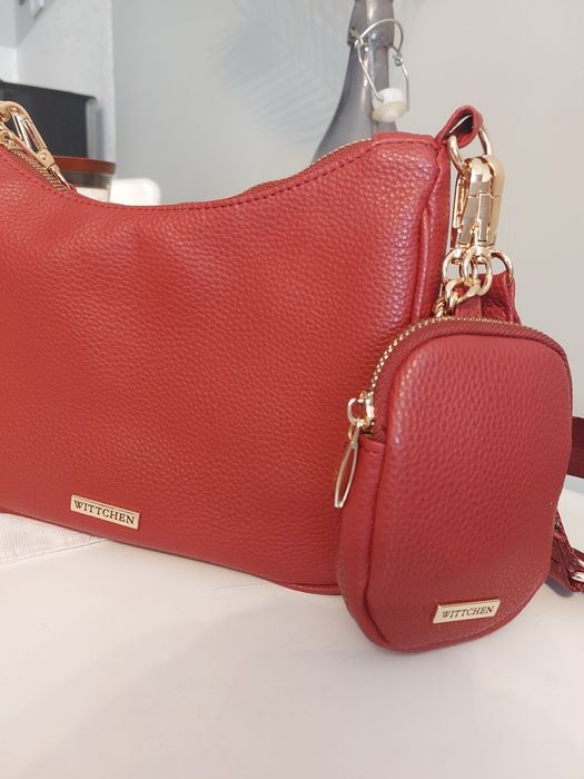 Torba bagietka Wittchen czerwona