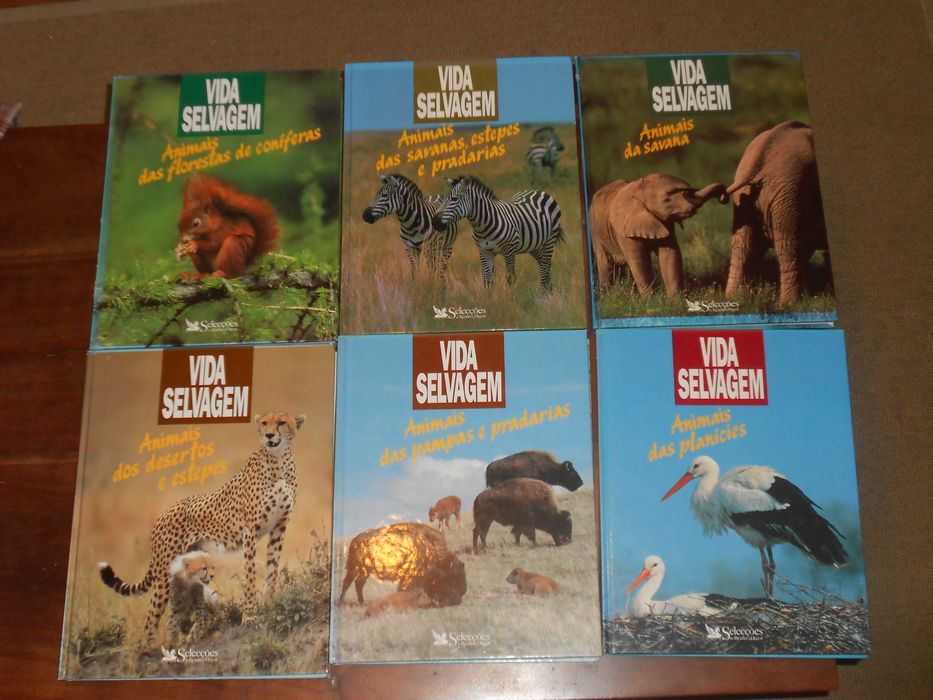 Livros vida selvagem Seleções Reader's Digest - 14 titulos