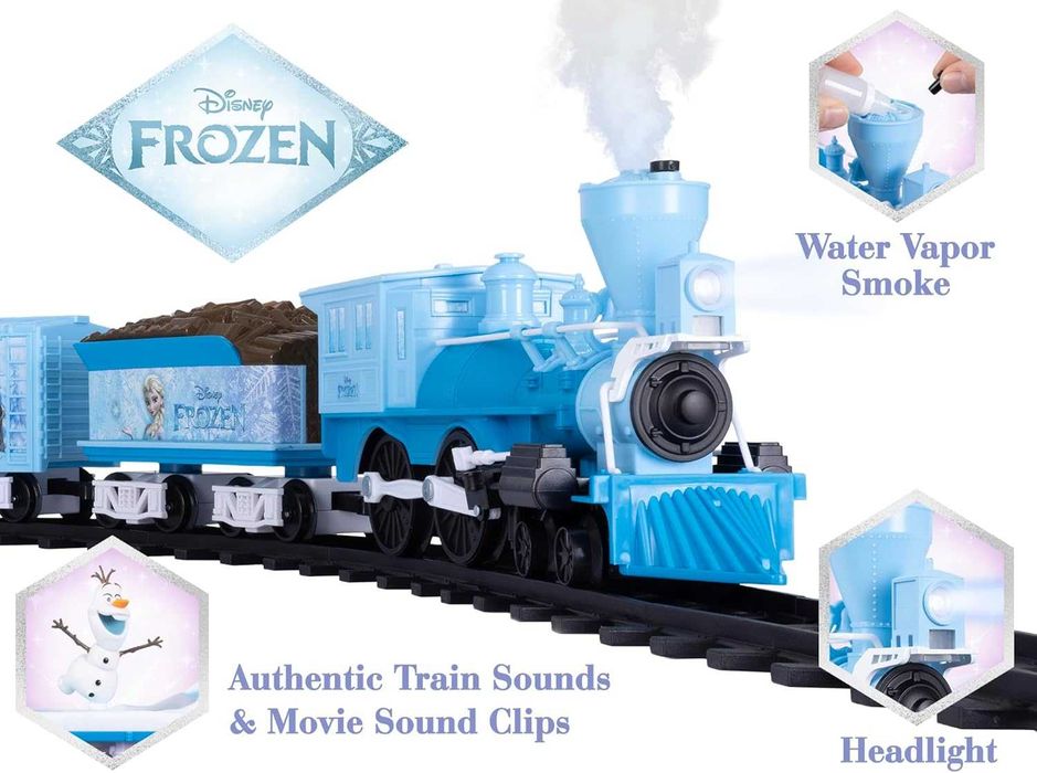 Іграшкова залізниця Lionel Disney Frozen Bluetooth Train Дісней Фрозен