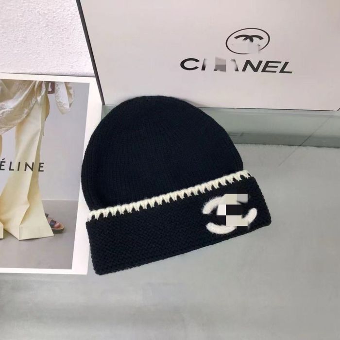 Теплая шапка Chanel кашемир