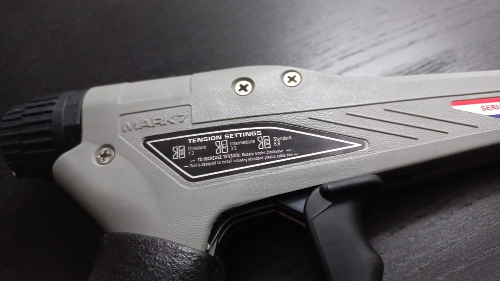 Pistolet do opasek kablowych MK7 Hellermann Tyton (do zaciskania)