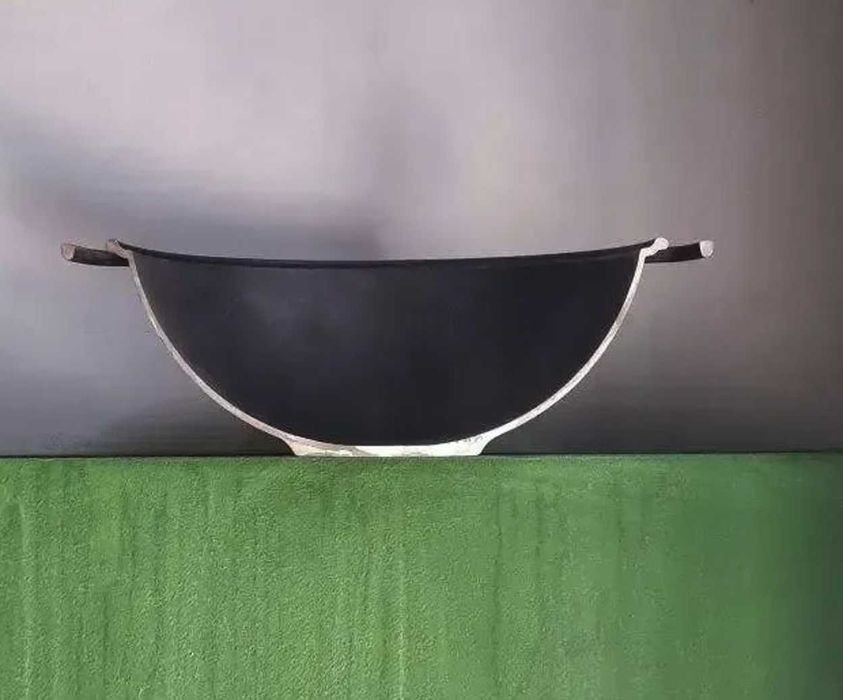 Казан чугунний 8,12,15,18л кришкою сковородою форми Wok + ПОДАРУНОК