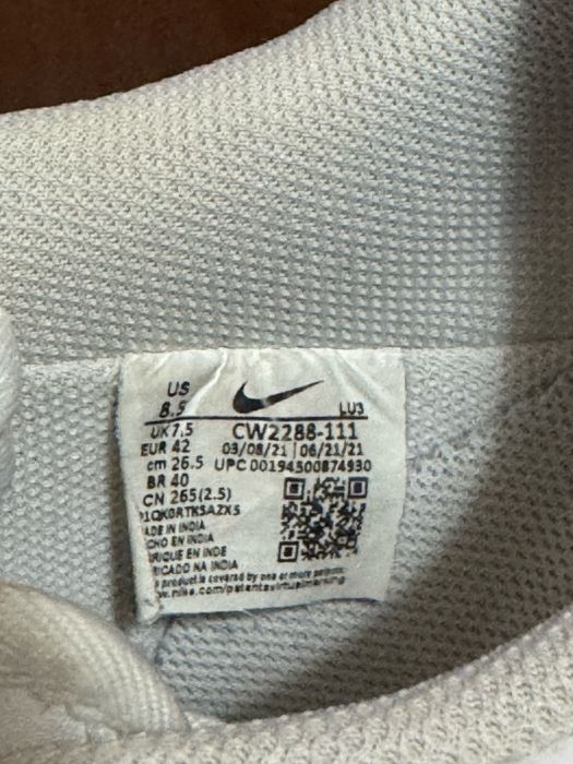 Tênis Nike Air Force 1 Branco – Original – Usado