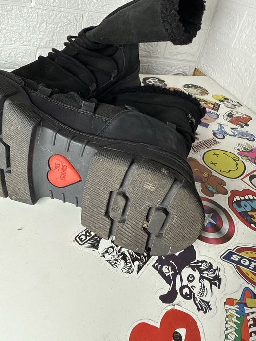 Замшеві чоботи Love Moschino