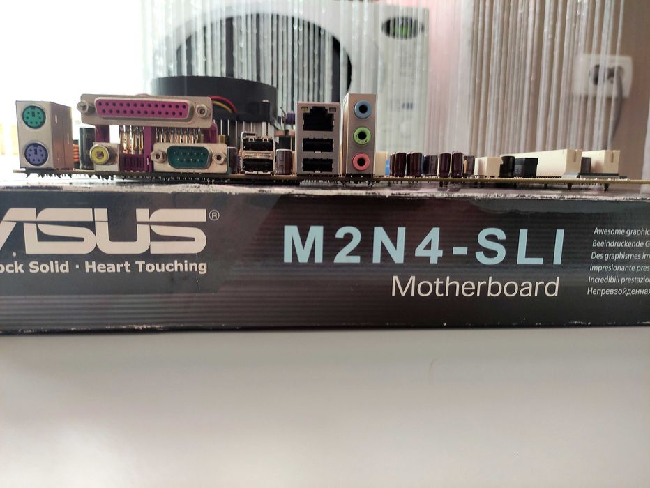 Мат.плата ASUS M2N4-SLI AM2, процессор Athlon 64 X2 4800+, DDR2 2Gb