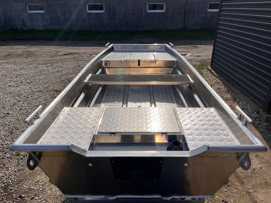 Łódka aluminiowa 3m EX300 robocza, wędkarska, płaskodenna