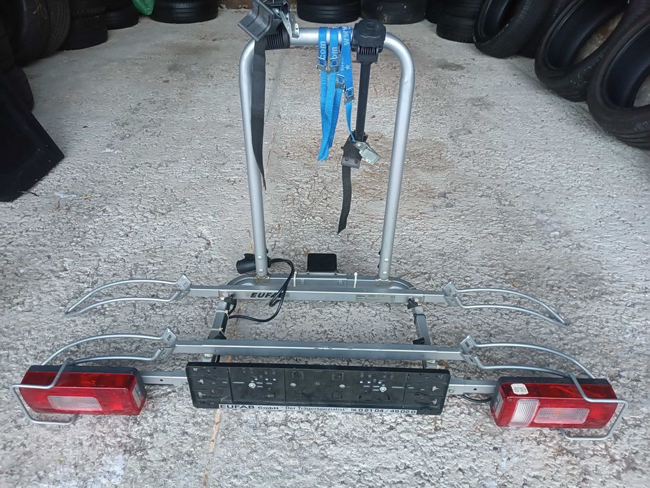 Bagażnik rowerowy na hak, kompletny z instalacją elektryczną!!