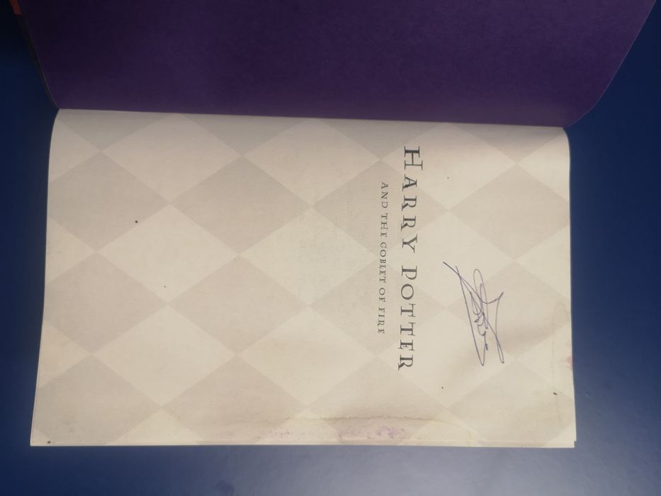 Livro Harry Potter and the Goblet of Fire