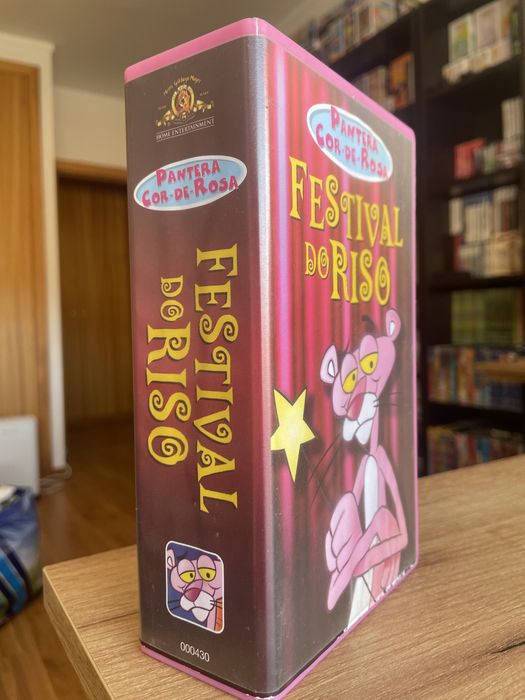 Vhs dupla pantera cor de rosa espetaculo do riso