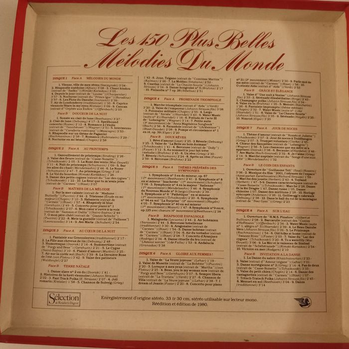 Les 150 plus belles melodies du monde