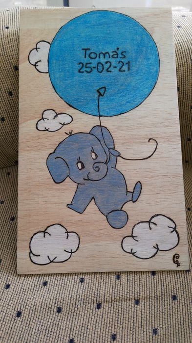 Quadros em Pirogravura Artística em Madeira (A4) – Desenhos Personalizados
