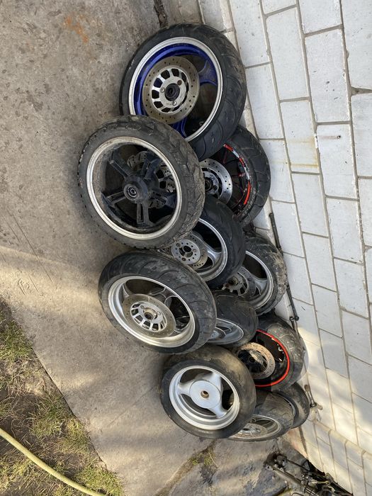 колеса на скутер тачку самоделку р12 р13 передне