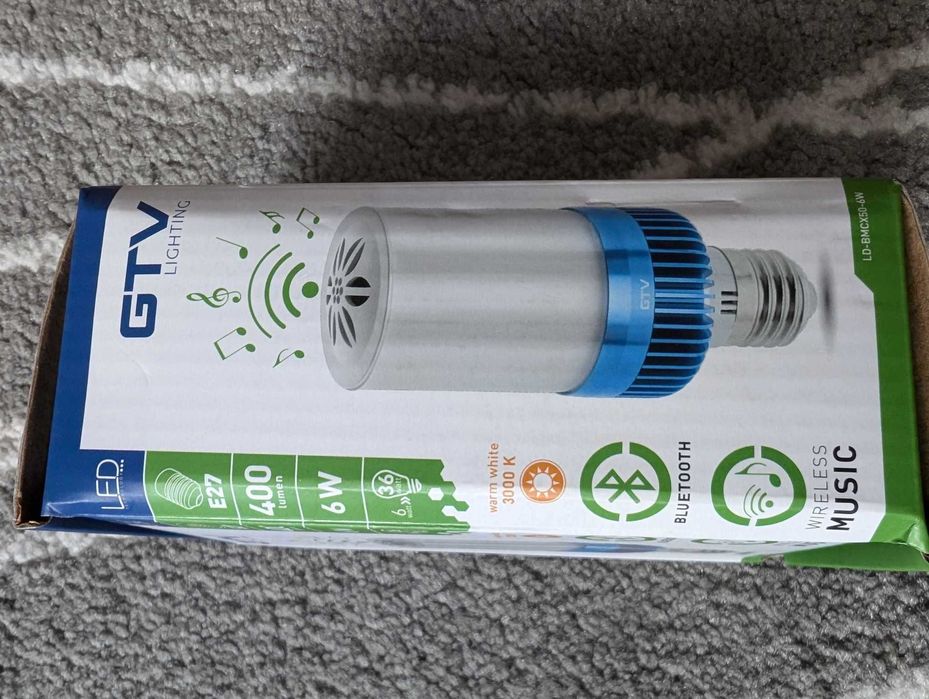 Głośnik żarówka LED MUSIC X50 E27 6W 400lm 3000K 52mA GTV