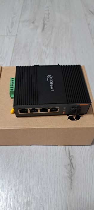 Przełącznik sieciowy,przemyslowy (switch)ethernet