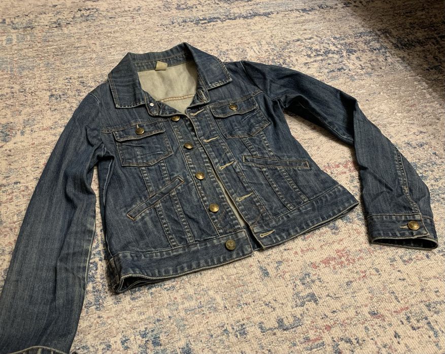 Kurtka jeansowa Camaïeu