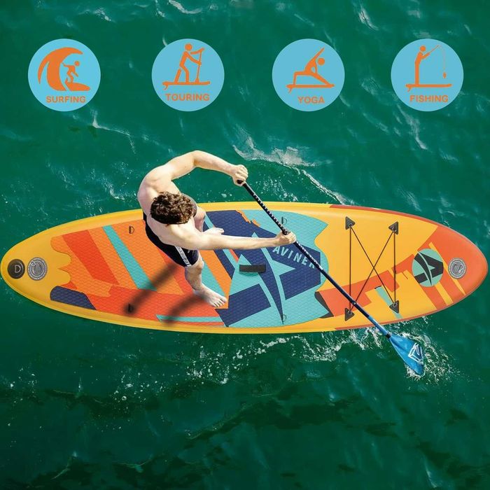 Сап надувна дошка Aviner макс 150 кг/305 x 71 x 15 см
