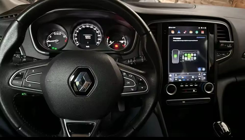 Rádio Renault Megane 4 Android 14 com GPS (Novo)
