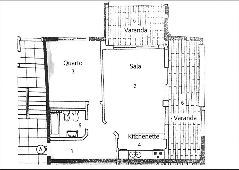 Apartamento T1 com varandas e vista mar no Parque das Amendoeiras — Vi