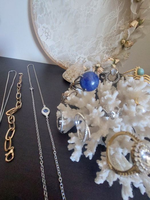 Aneis fios e brincos