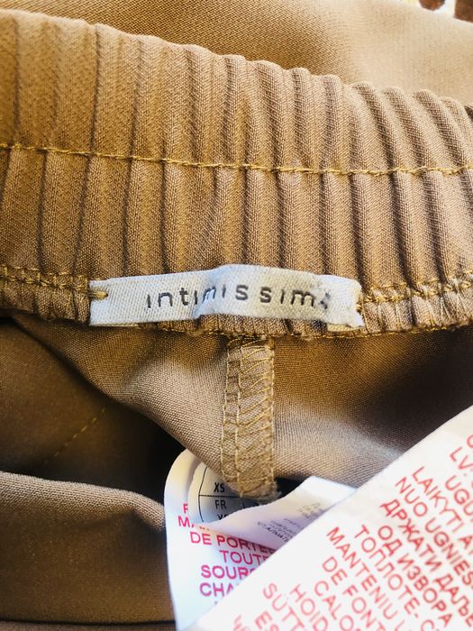 spodnie Intimissimi | wiskoza | rozmiar XS | camel | stan idealny