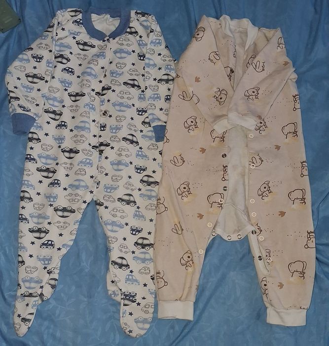 Ромпер, Чоловічок, Лот.ціна за два 80-86р.