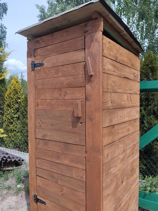 Toaleta WC wychodek sławojka kibelek na działkę budowe