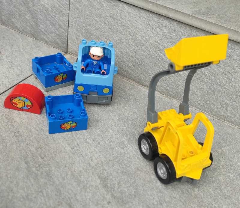 Koparka i ciężarówka Lego duplo 5650