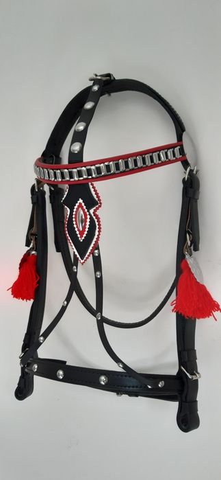 Oglowie kantar ozdobny