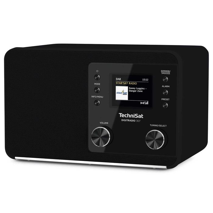 Radio DAB+ FM TechniSat DIGITRADIO 307 AUX BUDZIK Menu PL Zegar -Nowe!