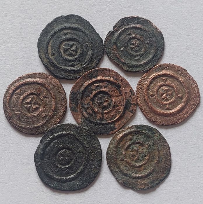 Denar 1131 - 1141 r. Bela II Śelpy, Węgry