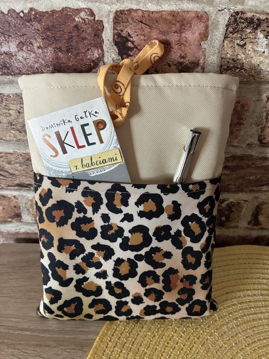 Otulacz etui na książkę handmade