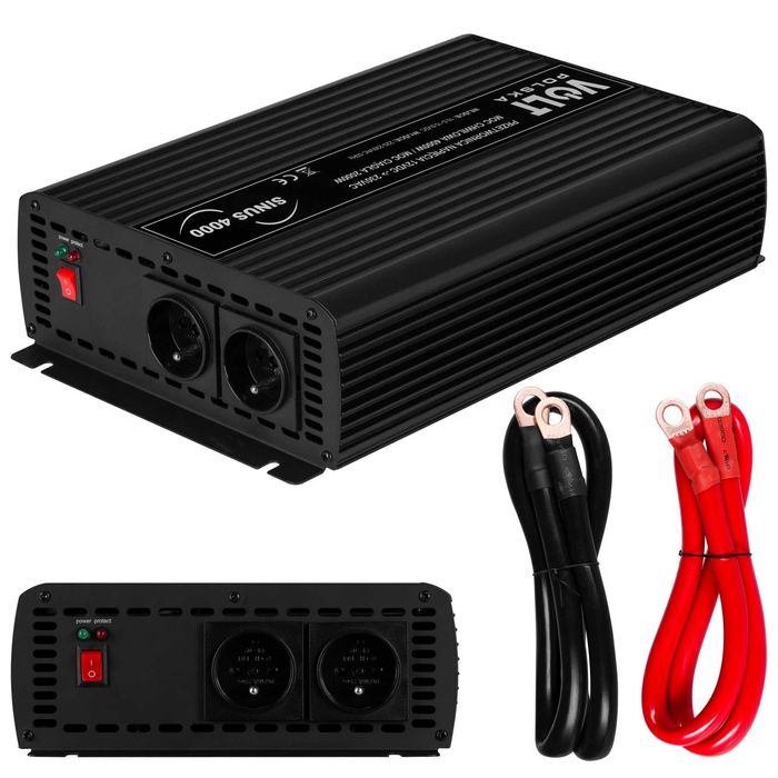Перетворювач напруги 12В/230В 1500/3000Вт SINE  VOLT POLSKA SINUS