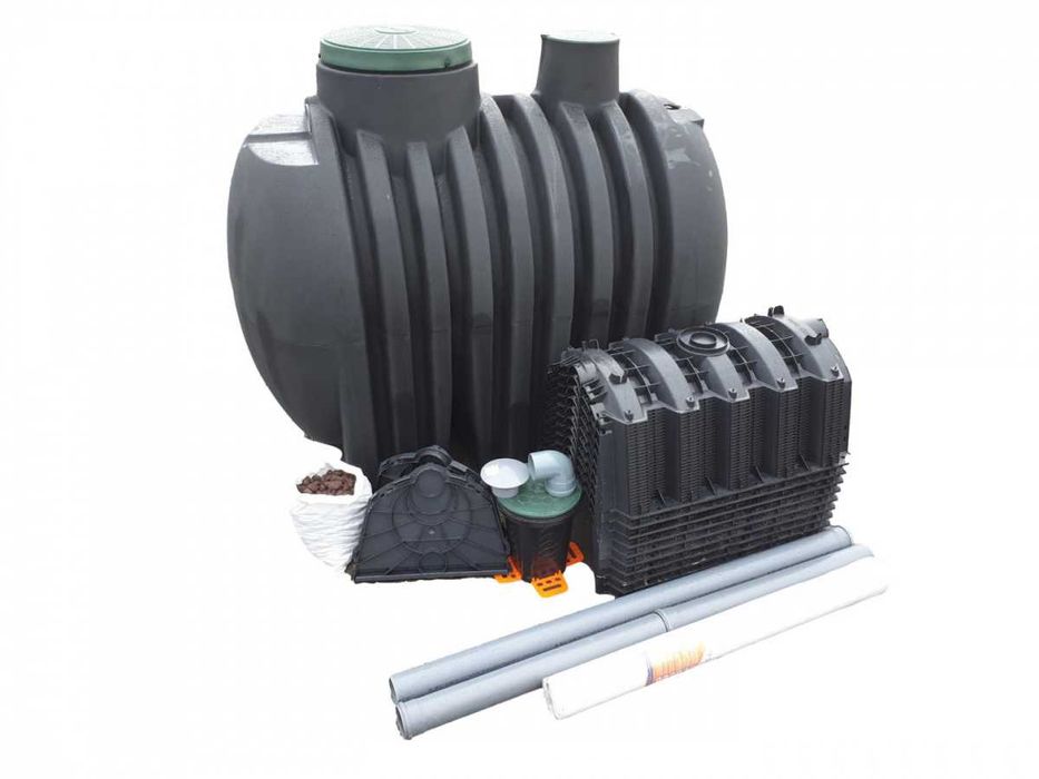 Przydomowa Oczyszczalnia eko szambo 4000L 10 Tuneli (300L)