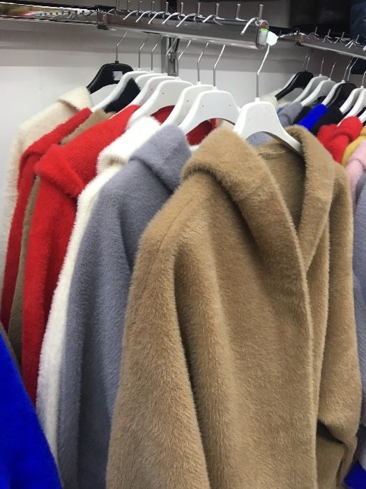 Płaszcz alpaka włoski-z kapturem,roz.uniwersalny - nowe kolory