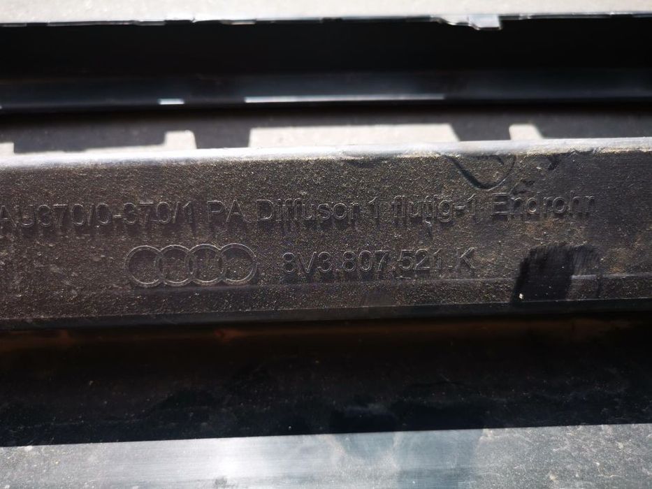 AUDI A3 8V DIFUSOR PARA CHOQUES - Z145