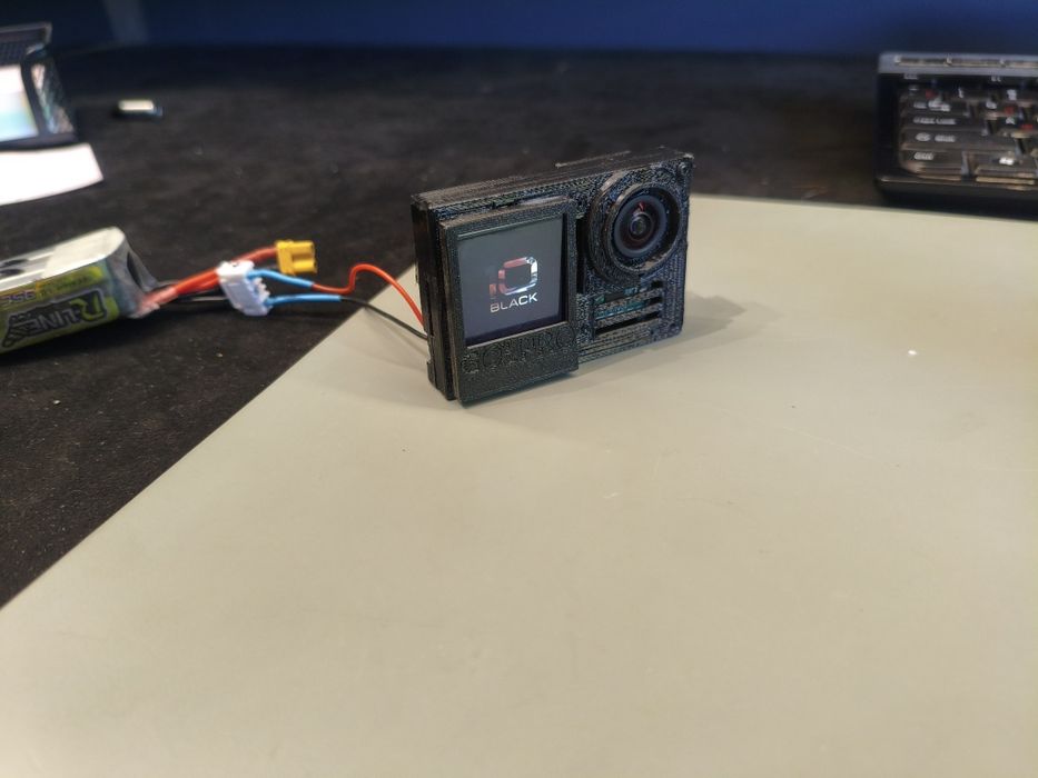 GoPro 10 Black naked fpv dron GoPro labs