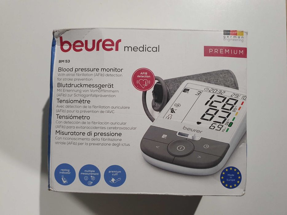 CIŚNIENIOMIERZ Naramienny Elektroniczny Beurer Premium Bm 53