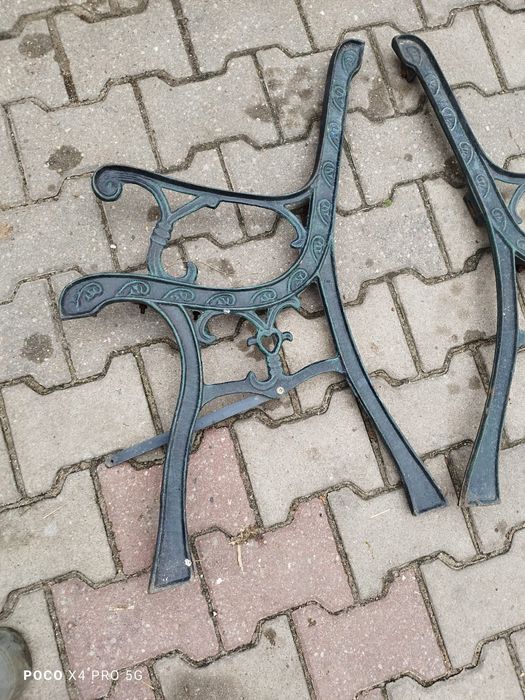 Nogi do ławki ogrodowej