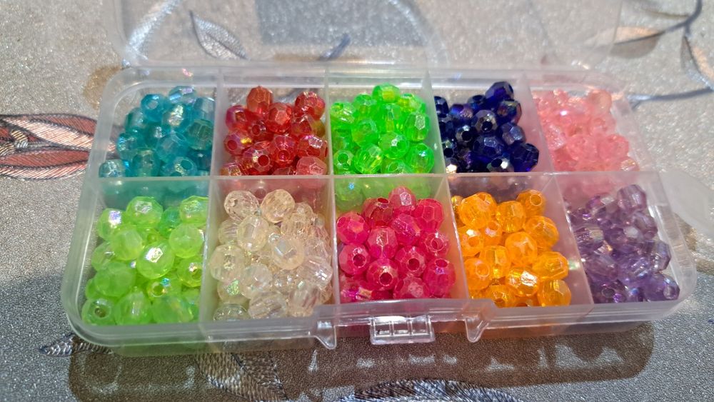 Koraliki Tedi 10 kolorow