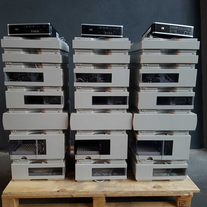 Agilent HP 1100 HPLC Cromatografia Liquida laboratório ChemStation