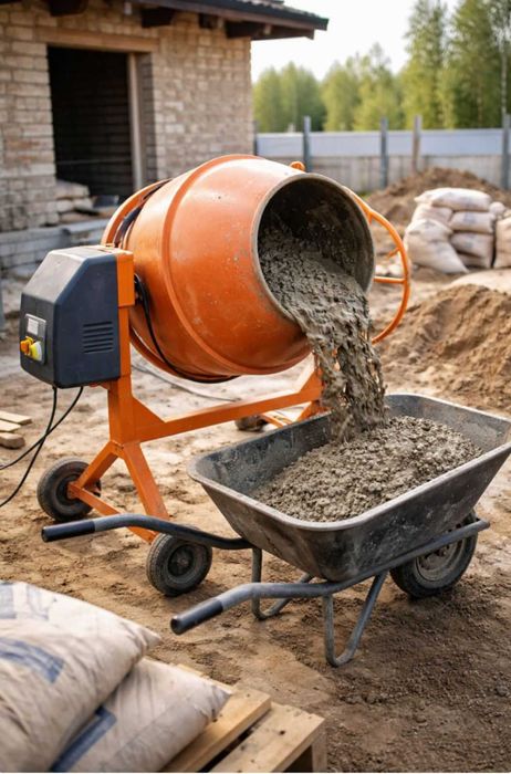 Оренда бетнозмішувача (бетономішалки) Коломия та район