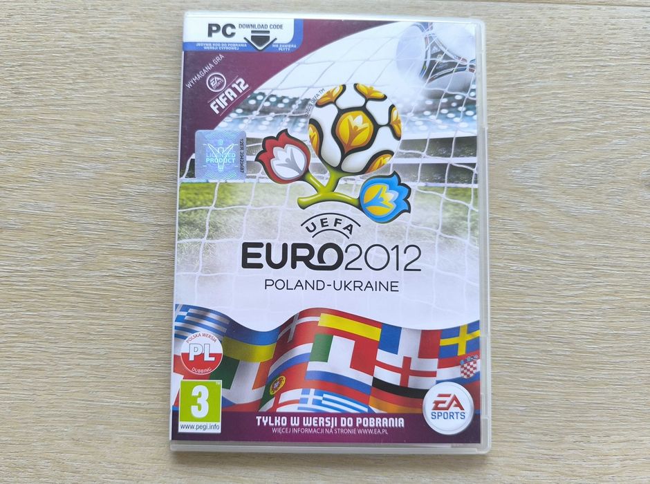 UEFA Euro 2012 Polska - Ukraina [PC] (Polska Wersja) - BOX - UNIKAT!