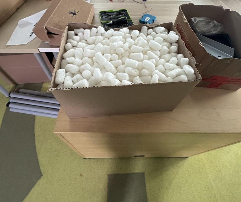 Oddam za darmo wypelniacze do paczek