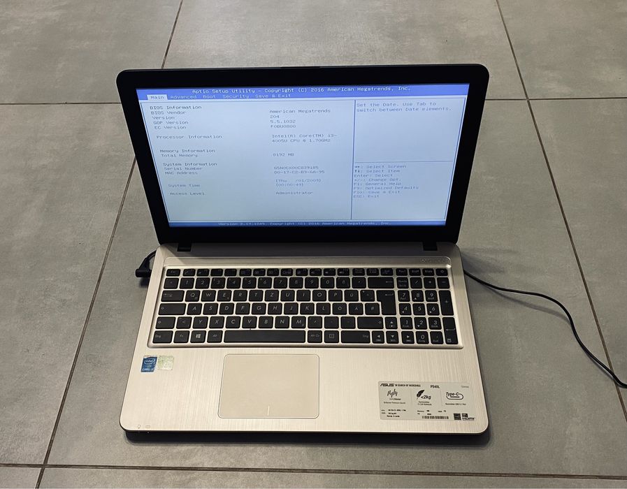 Ноутбук ASUS F540L i3 Nivdia Geforce 920m  Вживаний!