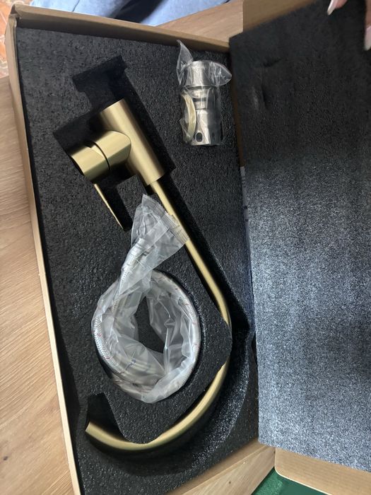 Kitchen Mixer- Torneira Misturadora Brushed Gold